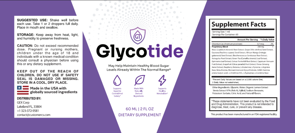 GlycoTide natural glucose formula